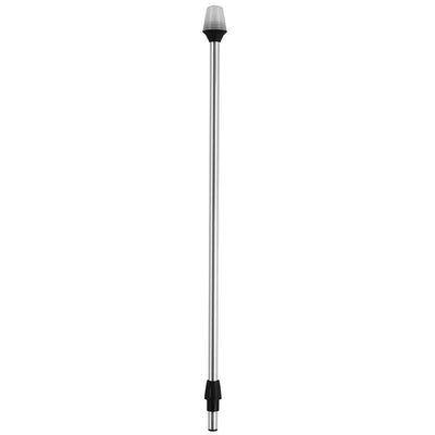 Attwood Marine Attwood Frosted Globe All-Around Pole Light w/2-Pin Locking Collar Pole - 12V - 30" Lighting