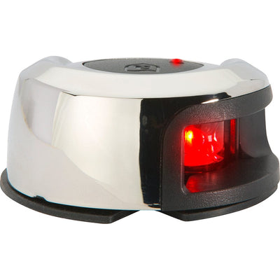 Attwood Marine Attwood LightArmor Deck Mount Navigation Light - Stainless Steel - Port (red) - 2NM Lighting