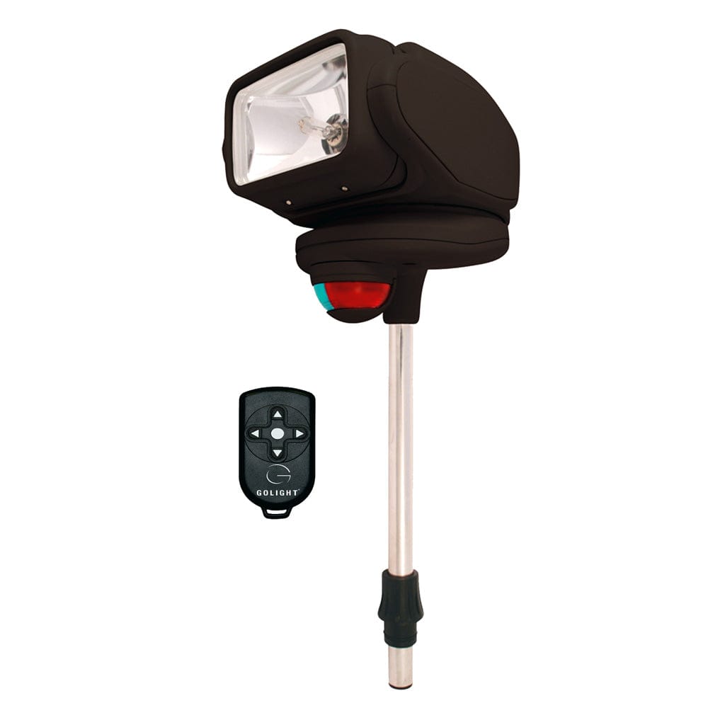 Golight Golight Gobee Stanchion Mount w/Wireless Remote - Black Lighting