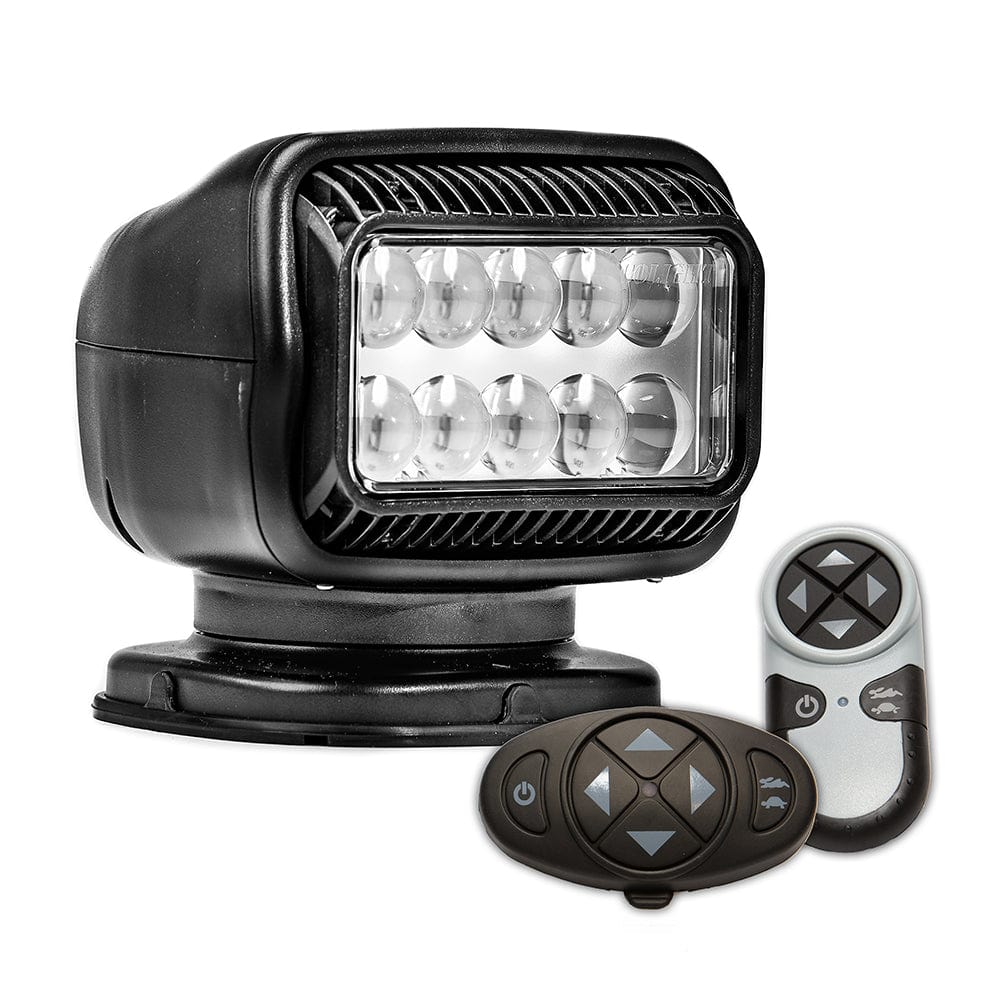 Golight Golight Radioray GT Series Permanent Mount - Black LED - Wireless Handheld & Wireless Dash Mount Remotes Lighting