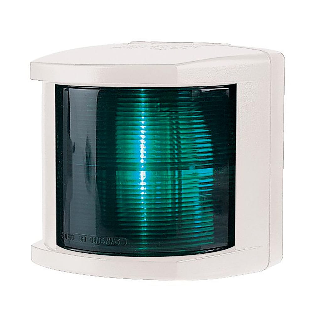 Hella Marine Hella Marine Starboard Navigation Light - Incandescent - 2nm - White Housing - 12V Lighting