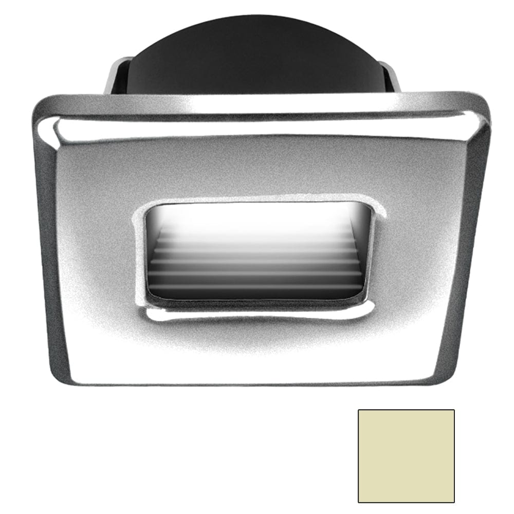 I2Systems Inc i2Systems Ember E1150Z Snap-In - Brushed Nickel - Square - Warm White Light Lighting