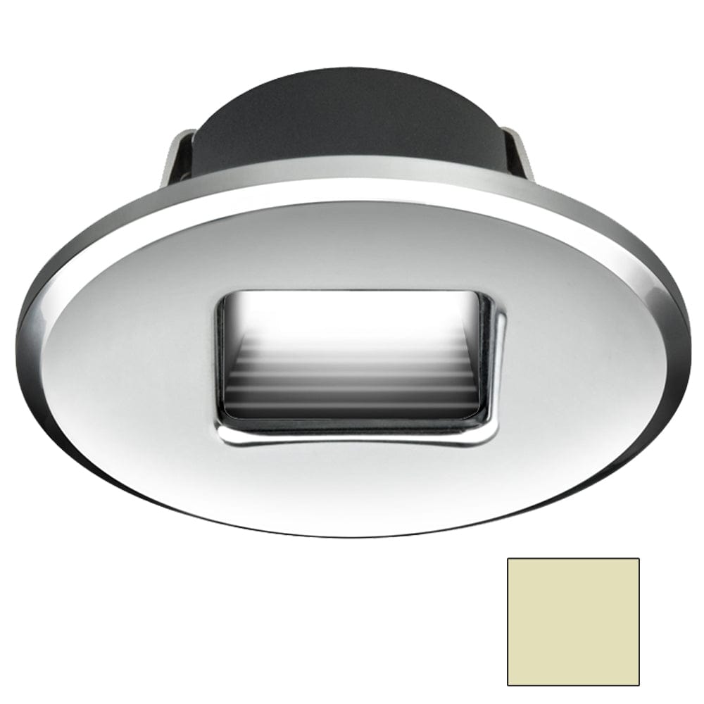 I2Systems Inc I2Systems Ember E1150Z Snap-In - Polished Chrome - Oval - Warm White Light Lighting