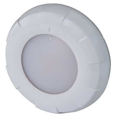 Lumitec Lumitec Aurora LED Dome Light - White Finish - White/Blue Dimming Lighting