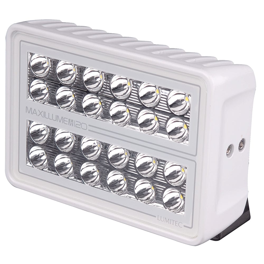 Lumitec Lumitec Maxillume h120 - Trunnion Mount Flood Light - White Housing - White Dimming Lighting