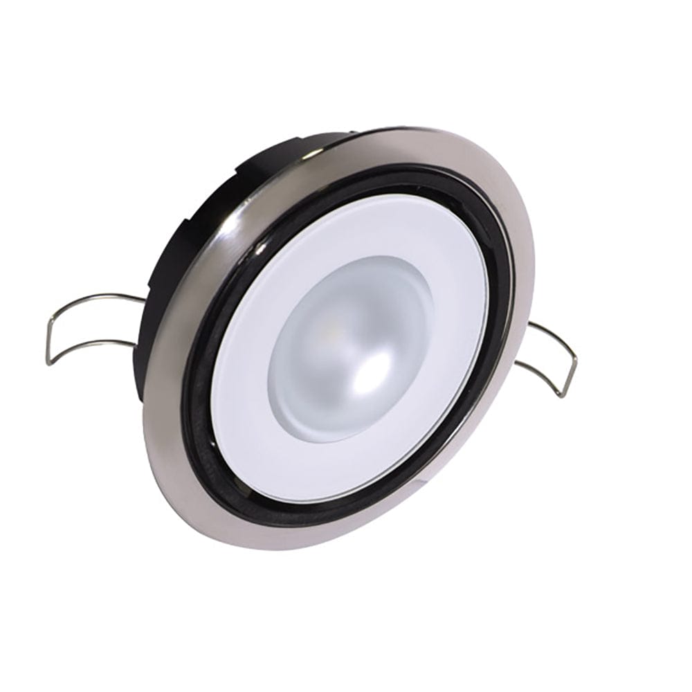 Lumitec Lumitec Mirage Positionable Down Light - Spectrum RGBW Dimming - Polished Bezel Lighting