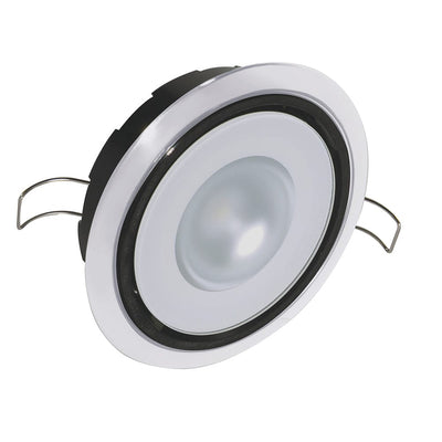 Lumitec Lumitec Mirage Positionable Down Light - Spectrum RGBW Dimming - White Bezel Lighting