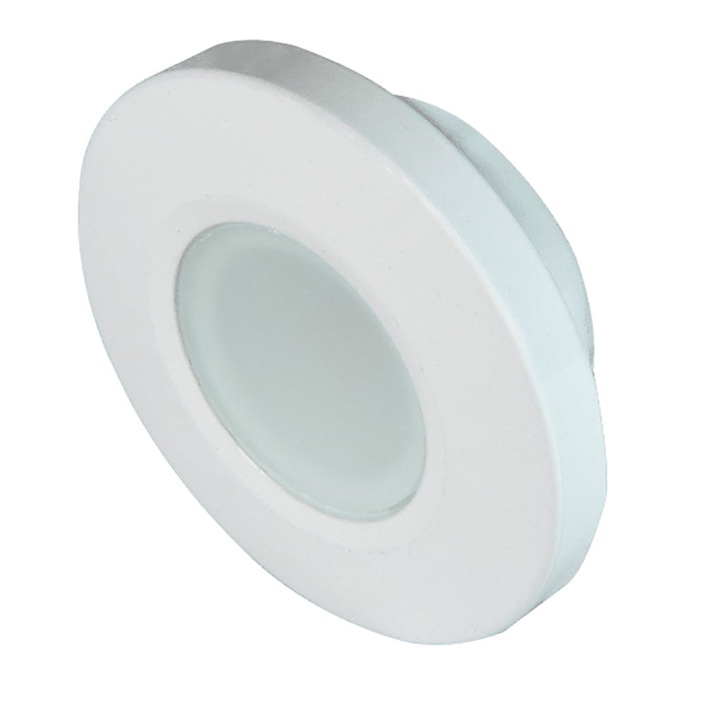 Lumitec Lumitec Orbit - Flush Mount Down Light - White Finish - White Non-Dimming Lighting