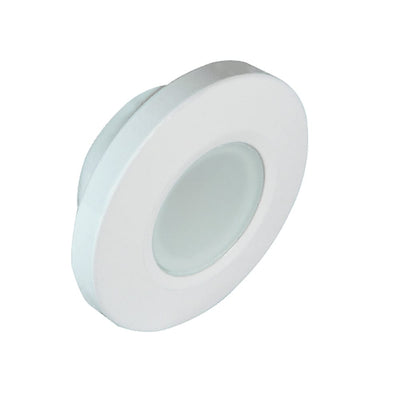 Lumitec Lumitec Orbit - Flush Mount Down Light - White Finish - White Non-Dimming Lighting