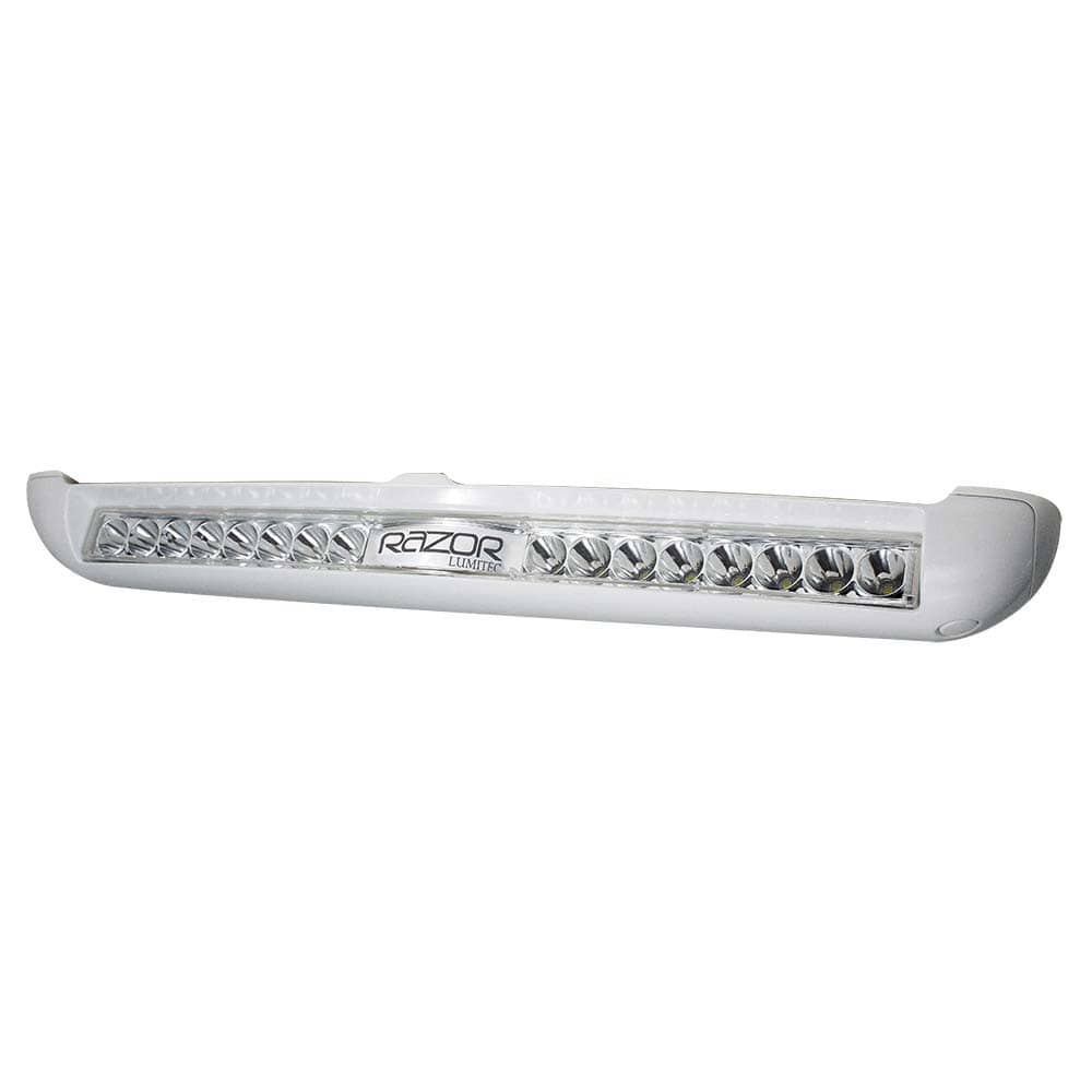 Lumitec Lumitec Razor Light Bar - Spot - White Housing w/Inverted Logo Flush Mount Lighting