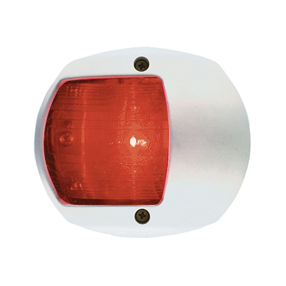 Perko Perko LED Side Light - Red - 12V - White Plastic Housing Lighting