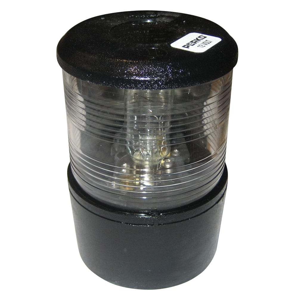 Perko Perko Masthead Light f/Sail or Power Less Than 20M - 12VDC - Black Base Mount/White Light Lighting