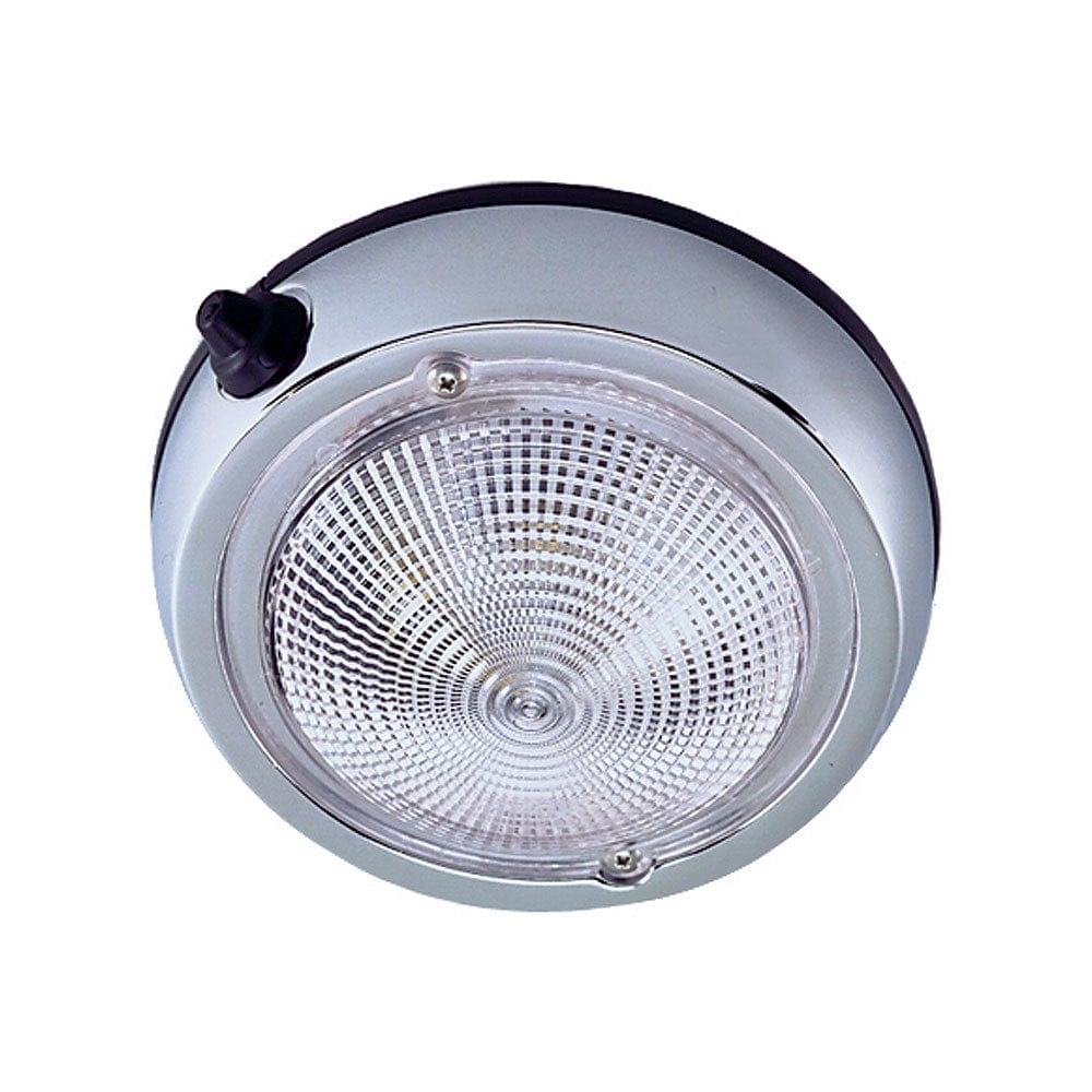 Perko Perko Surface Mount Dome Light - 3 3/4" O.D. (3" Lens) - Chrome Plated Lighting