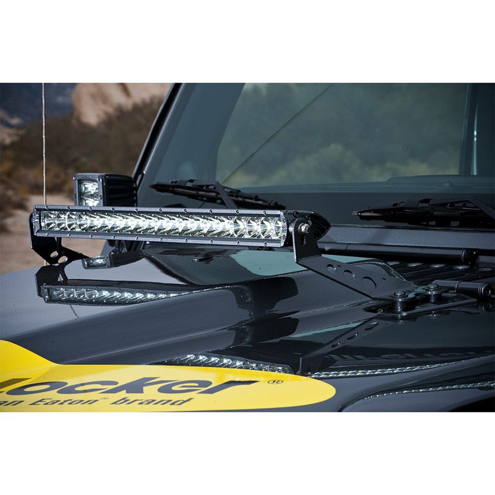 RIGID Industries RIGID Industries 2007-2017 Jeep JK 20" Light Hood Mount Lighting