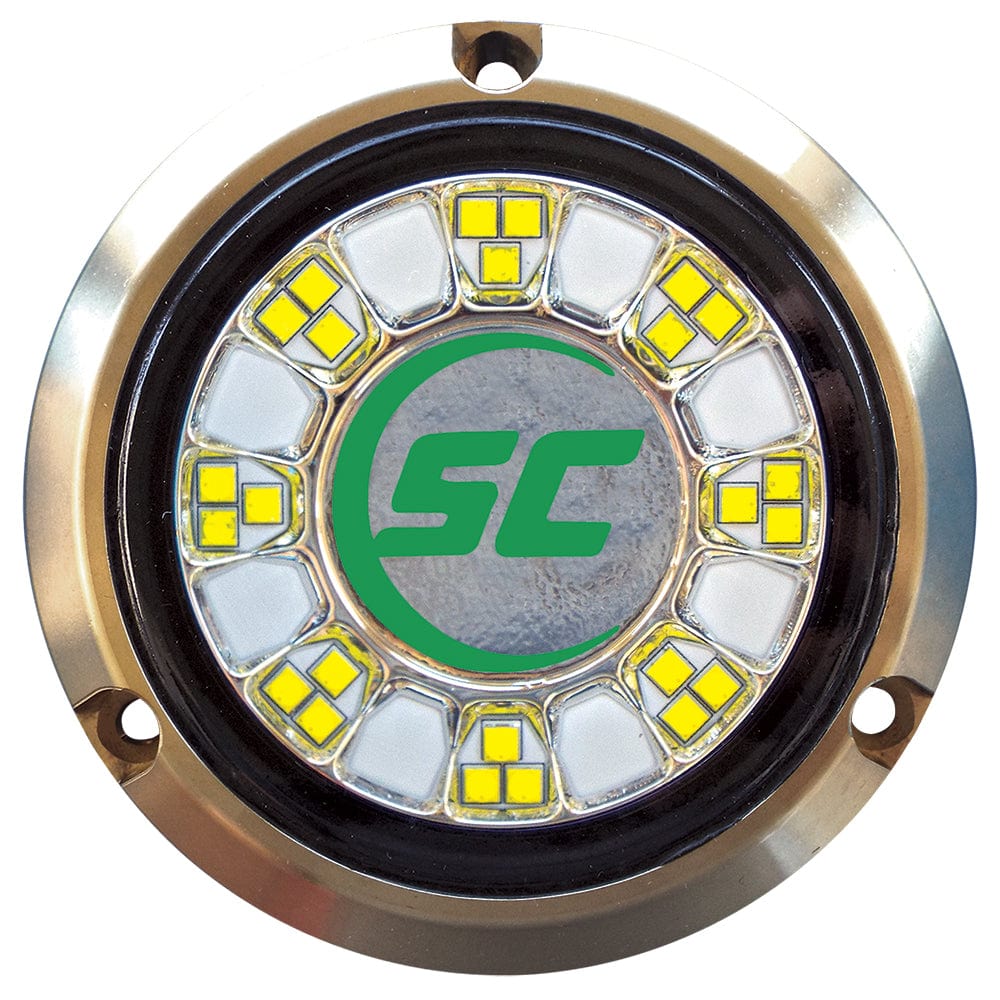 Shadow-Caster Shadow-Caster SCR-24 Bronze Underwater Light - 24 LEDs - Aqua Green Lighting