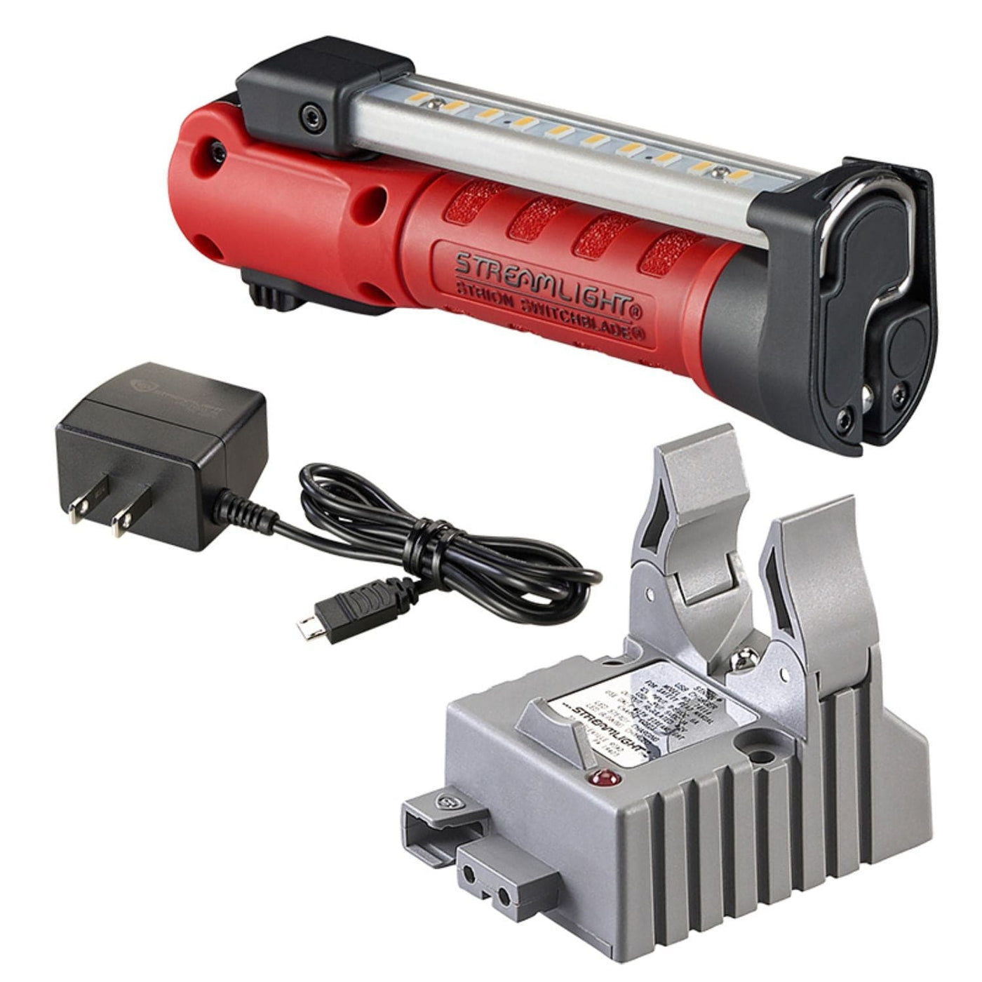 Streamlight Streamlight Strion Switchblade Work Light w Charger Holder-Red Lights