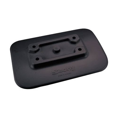 Scotty Scotty Glue-On  Pad For Inflatable Boats Black Black Marine And Water Sports