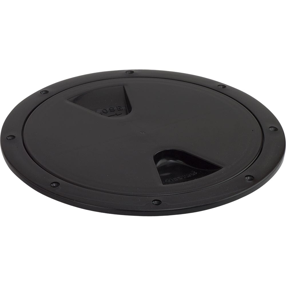 Sea-Dog Sea-Dog Screw-Out Deck Plate - Black - 6" Marine Hardware