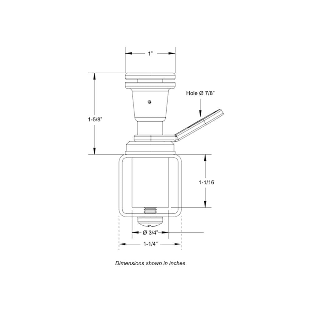 TACO Marine TACO Pontoon Fender Lock Marine Hardware