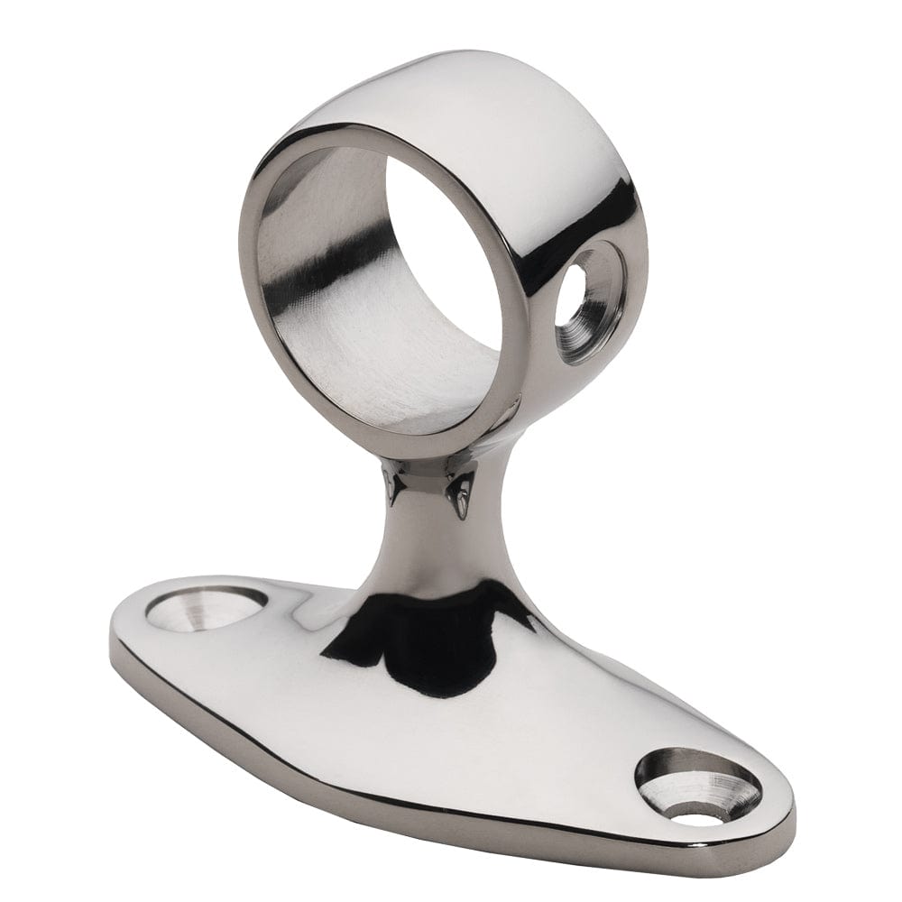 Whitecap Whitecap 90° Handrail Stanchion - Center - 316 Stainless Steel - 7/8" Tube O.D. Marine Hardware