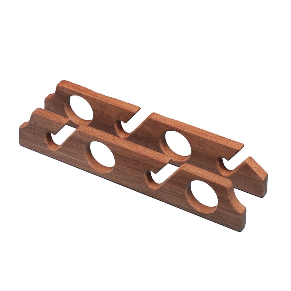 Whitecap Whitecap Teak Four-Rod Storage Rack - Pair Marine Hardware