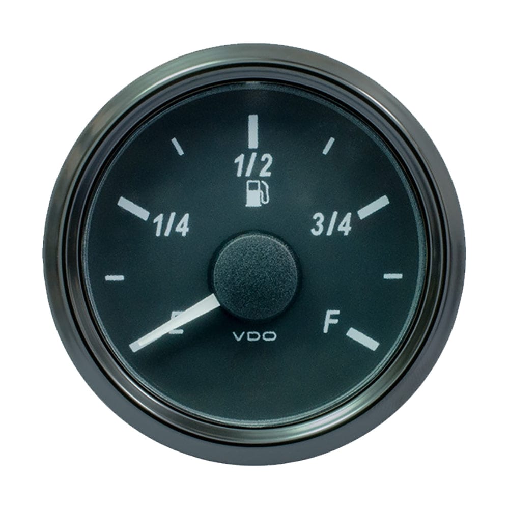 VDO VDO SingleViu 52MM (2-1/16") Fuel Level Gauge - E/F Scale - 90-5 Ohm Marine Navigation & Instruments