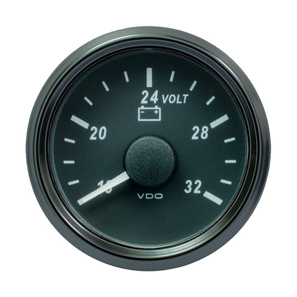 VDO VDO SingleViu 52mm (2-1/16") Voltmeter f/24V Systems - 32V Marine Navigation & Instruments