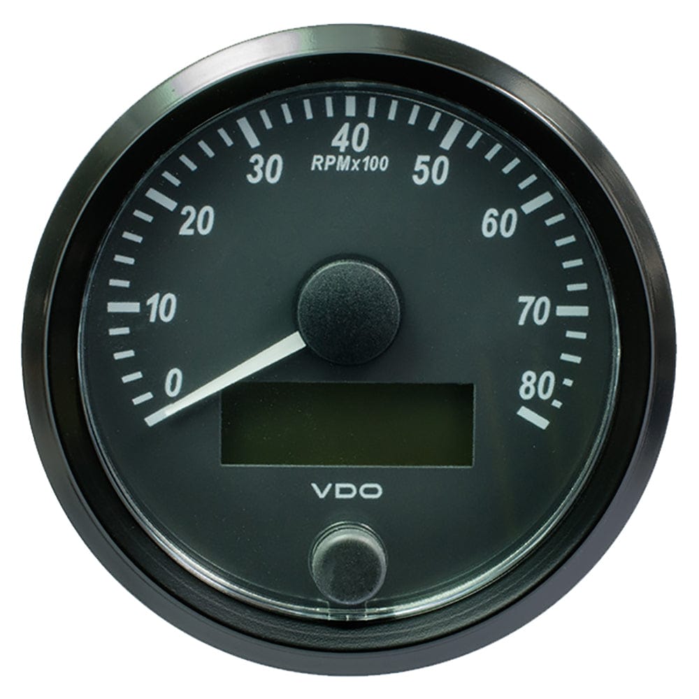 VDO VDO SingleViu 80mm (3-1/8") Tachometer - 8000 RPM Marine Navigation & Instruments