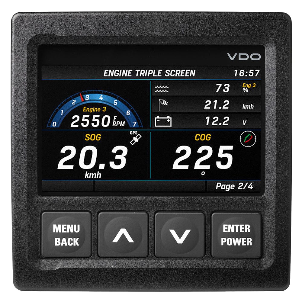 Veratron Veratron OceanLink® 4.3" NMEA 2000® Certified TFT Gateway - Black Marine Navigation & Instruments