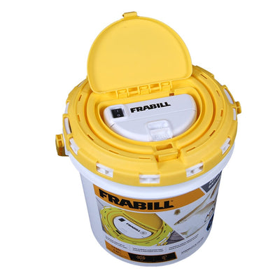 Frabill Frabill Dual Fish Bait Bucket w/Aerator Built-In Marine Plumbing & Ventilation