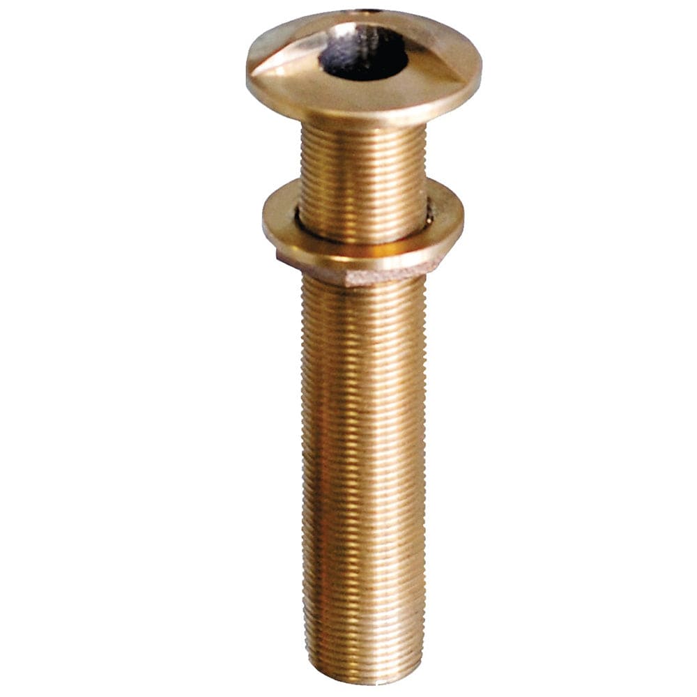 GROCO GROCO 1-1/4" Bronze Extra Long High Speed Thru-Hull Fitting w/Nut Marine Plumbing & Ventilation