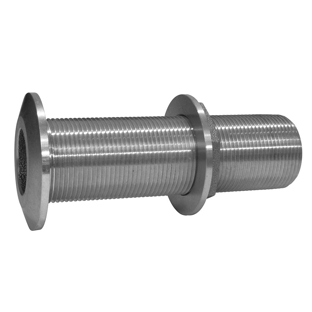 GROCO GROCO 1" Stainless Steel Extra Long Thru-Hull Fitting w/Nut Marine Plumbing & Ventilation