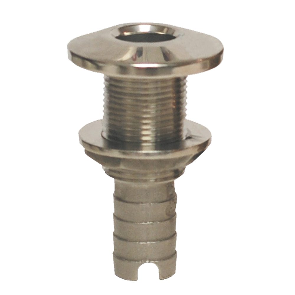 GROCO GROCO Stainless Steel Hose Barb Thru-Hull Fitting - 1/2" Marine Plumbing & Ventilation