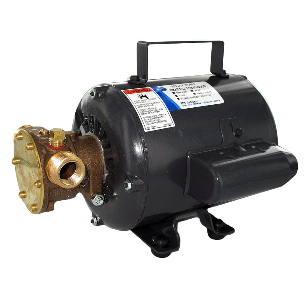 Jabsco Jabsco Bronze AC Motor Pump Unit - 115v Marine Plumbing & Ventilation