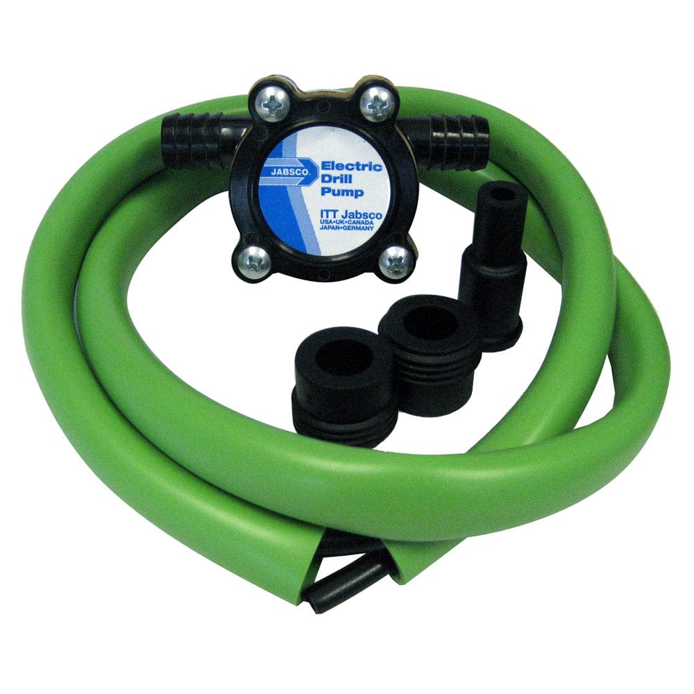 Jabsco Jabsco Drill Pump Kit w/Hose Marine Plumbing & Ventilation