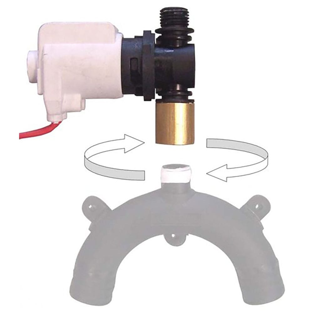 Jabsco Jabsco Vented Loop Solenoid Valve f/37010 Series Toilet Marine Plumbing & Ventilation