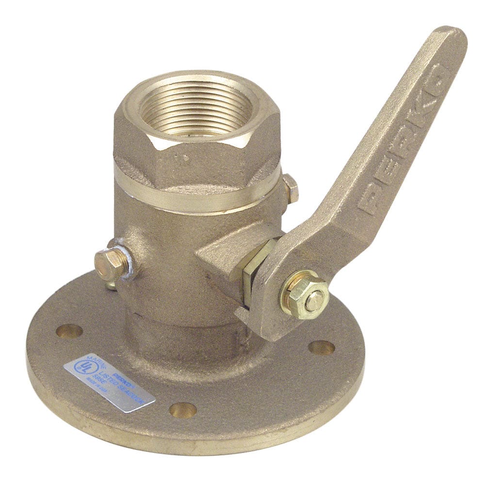 Perko Perko 2" Seacock Ball Valve Bronze MADE IN THE USA Marine Plumbing & Ventilation