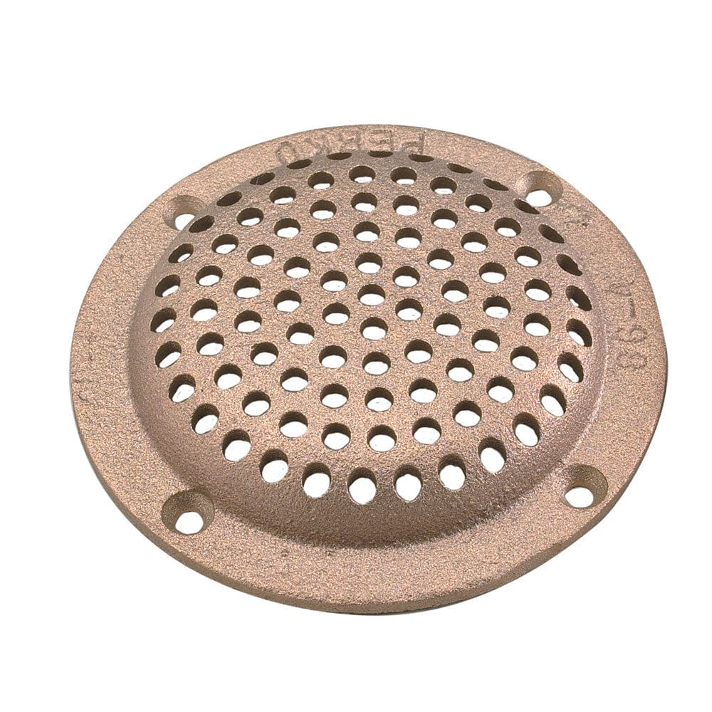 Perko Perko 3-1/2" Round Bronze Strainer MADE IN THE USA Marine Plumbing & Ventilation