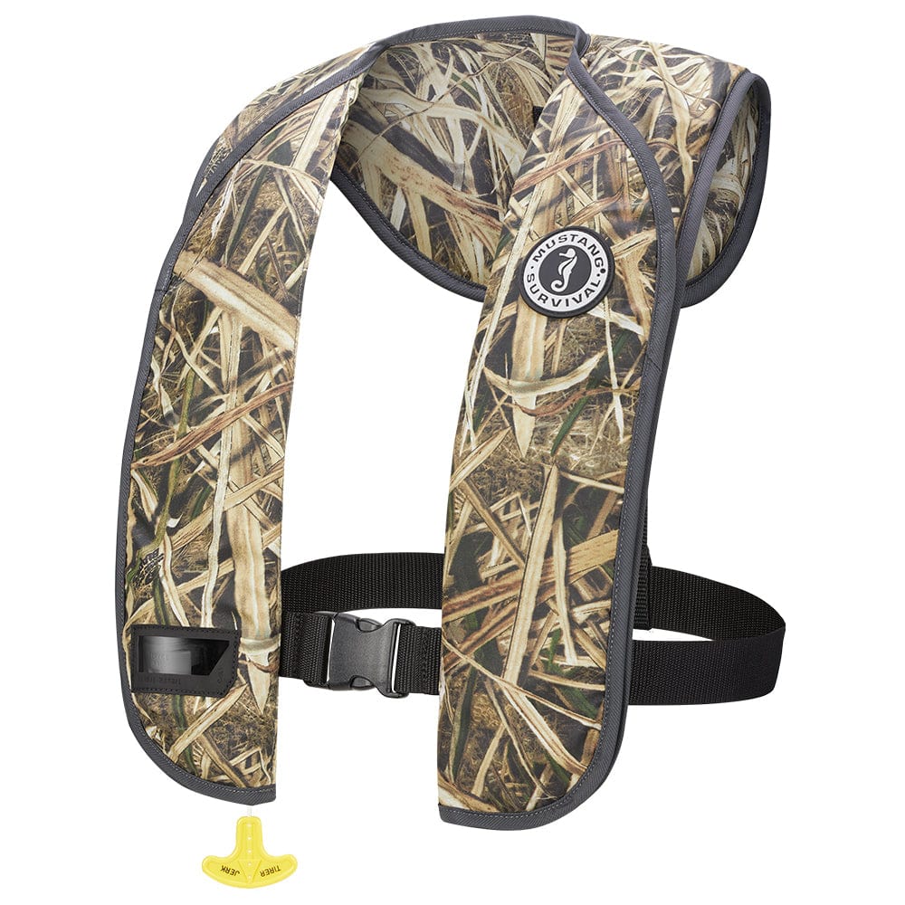 Mustang Survival Mustang MIT 100 Inflatable PFD - Manual - Camo Mossy Oak Shadow Grass Blades Marine Safety