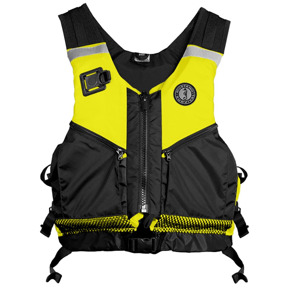 Mustang Survival Mustang Operations Support Water Rescue Vest - Fluorescent Yellow/Green/Black - X-Large/XX-Large Marine Safety