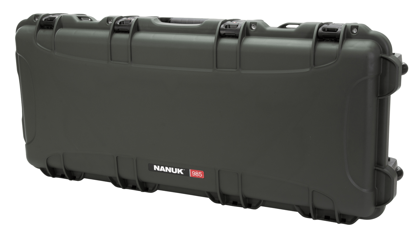 NANUK (PLASTICASE INC) Nanuk (plasticase Inc) 985, Nanuk 9851006   Nanuk Case W/foam Olive Firearm Accessories