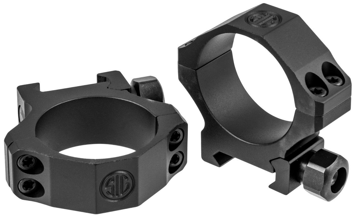 Sig Sauer Electro-Optics Sig Sauer Electro-optics Alpha1 Hunting, Sig Soa10016  Alpha1 Rings 34mm Med  Alum Mat Blk Optics Accessories