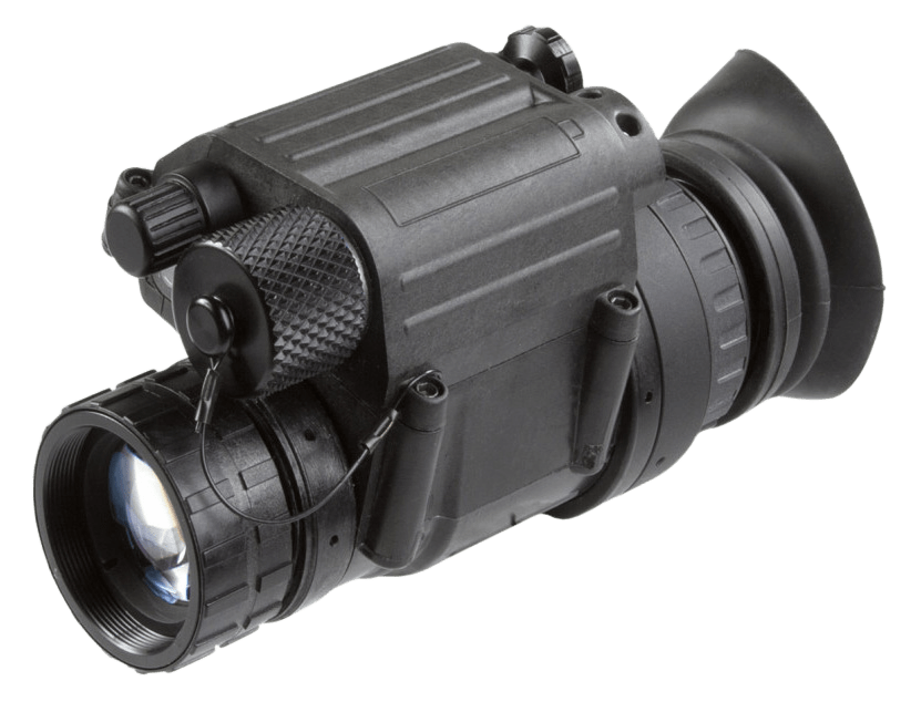 AGM GLOBAL VISION AGM Global Vision PVS-14 NL3 Night Vision Monocular Mountable Black 1x 26mm Generation 2+ Level 3 47-54 lp/mm Resolution 11P14122453031 Optics