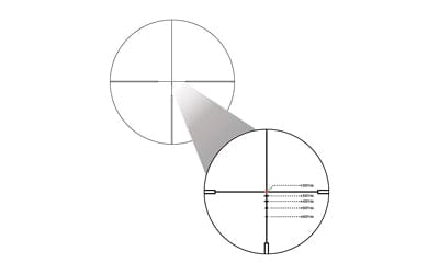 FOUR PEAKS Four Peaks Rifle Scope, Fourpeaks 12012  1-6x24 Second Focal Plane Scope 1-6x24 Optics