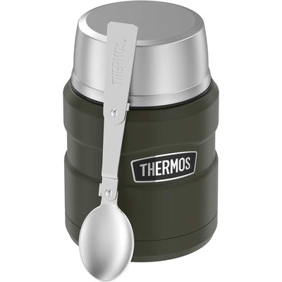 Thermos Thermos Stainless King™ Vacuum Insulated Stainless Steel Food Jar - 16oz - Matte Army Green Outdoor