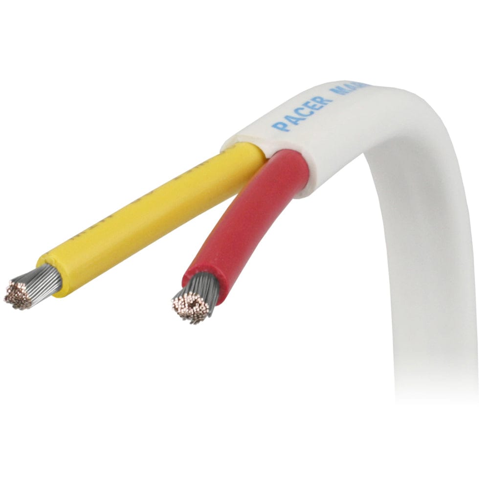 Pacer Group Pacer 14/2 AWG Safety Duplex Cable - Red/Yellow - 100' Electrical