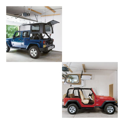 Harken Harken Hoister JEEP Hard Top 4 Point Lift System 45 - 145lb/16' Paddlesports