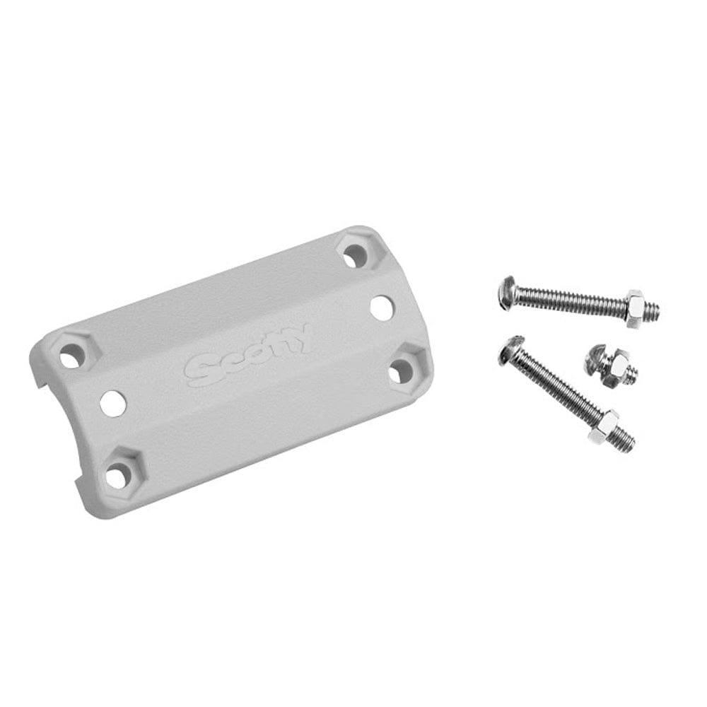 Scotty Scotty 242 Rail Mount Adapter - 7/8"-1" - White Paddlesports