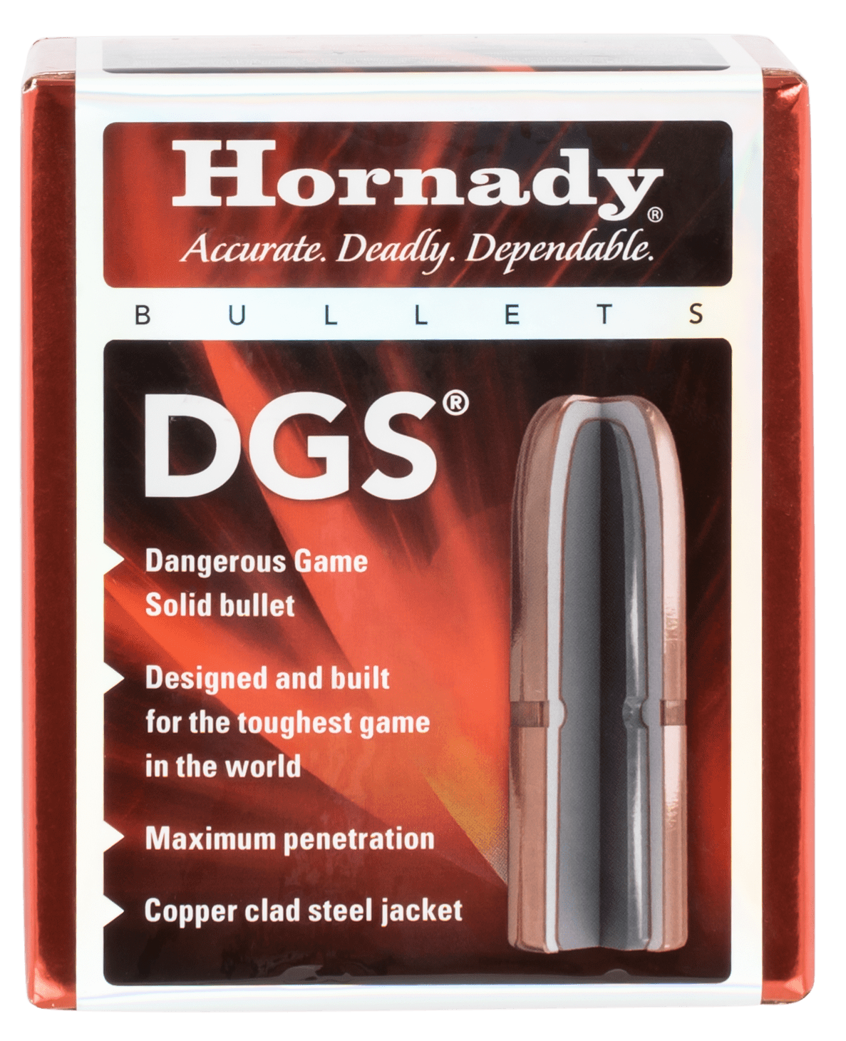 Hornady Hornady Dgs, Horn 4507   Bull .458 500 Rn Fmj             50/15 Reloading