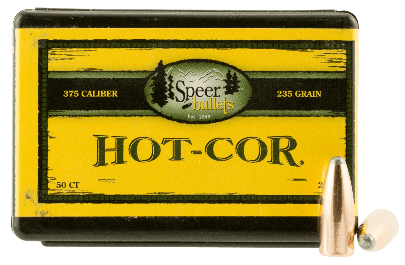 Speer Ammo Speer Ammo Hot-cor, Speer 2471      Bull .375 235 Semispitzr       50 Reloading